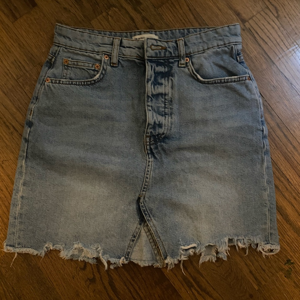 Jeans skirt ginatricot